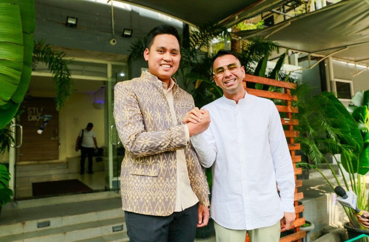 Dico Ganinduto dan Raffi Ahmad akan Berpasangan di Pilkada Jateng. (ist)
