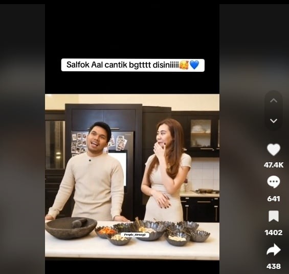 Thariq Halilintar dan Aaliyah Massaid (instagram)
