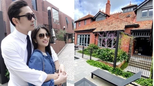 Rumah Sandra Dewi di Australia (Instagram)