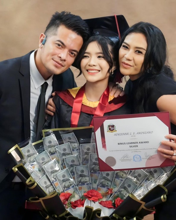 Putri Choky Andriano Wisuda SMA (Instagram/@ck.andriano)