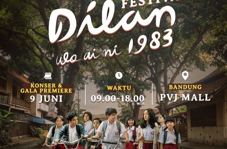 Festival Dilan 1983: Wo Ai Ni digelar 9 Juni 2024 (Instagram)
