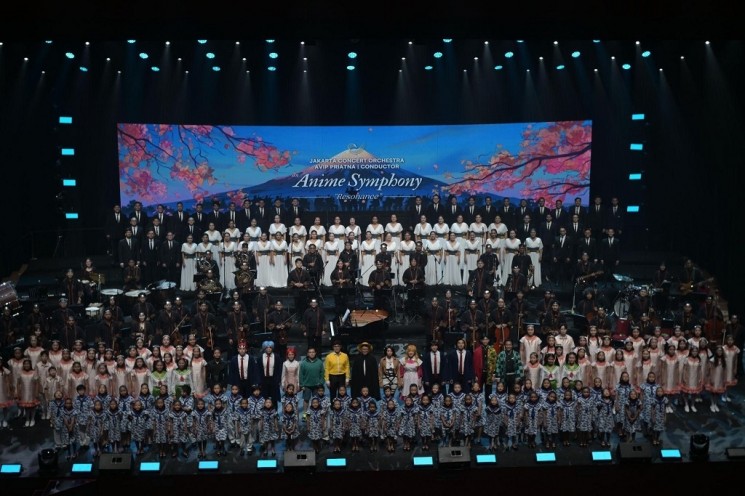 Konser "An Anime Symphony: Resonance" pada Sabtu, 8 Juni 2024 di JIEXPO.[Jakarta Concert Orchestra]