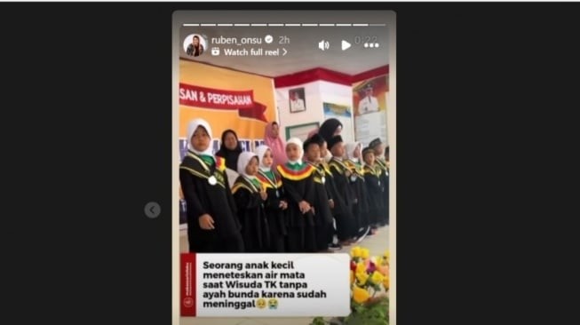 Unggahan Ruben Onsu (instagram)