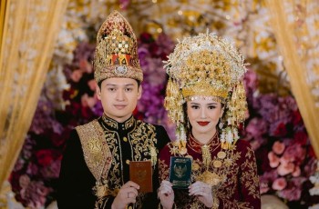 5 Fakta Pernikahan Beby Tsabina dan Rizki Natakusumah, Baju Pengantin Penuh Makna Hingga Mas Kawin Fantastis