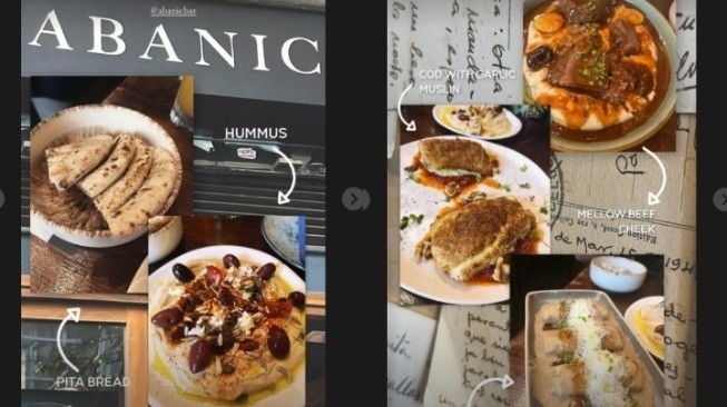 Menu makan Keanu Massaid (instagram)