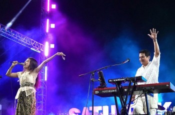 Indra Lesmana, Eva Celia, hingga Kunto Aji Meriahkan Hari Kedua Prambanan Jazz Festival 2024