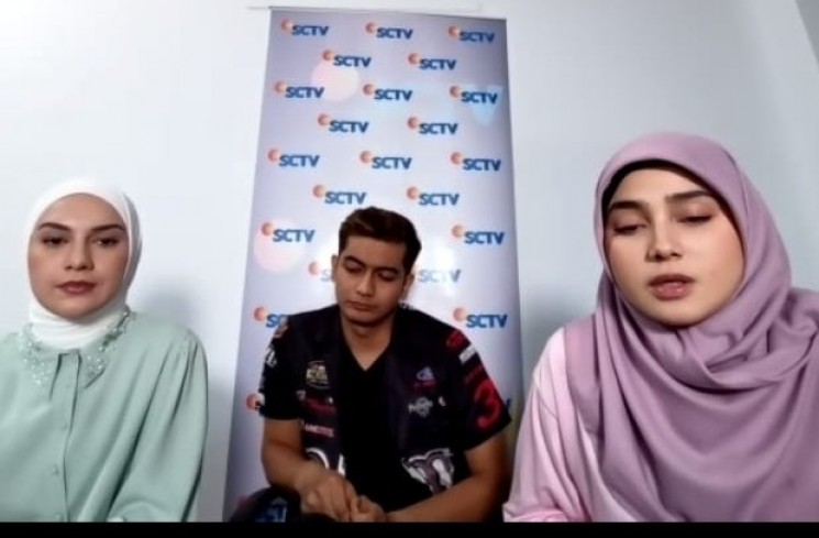 Syifa Hadju,Irish Bella dan Teuku Ryan. (tangkapan layar)
