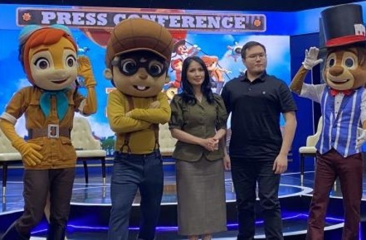 Liliana Tanoesoedibjo dan Serial Titus The Detective. (ist)