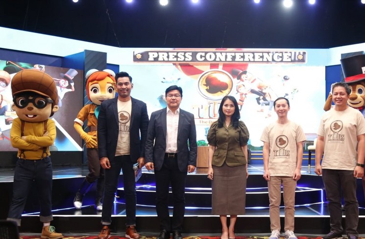 Liliana Tanoesoedibjo dan Serial Titus The Detective. (ist)