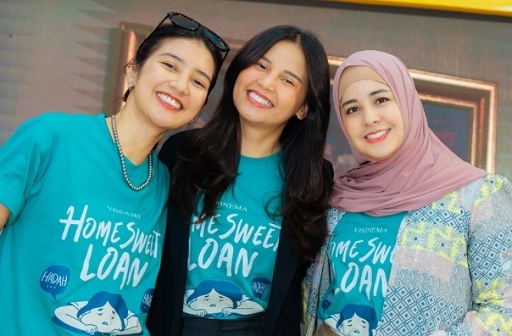 Roadshow Film Home Sweet Loan di Ambarrukmo XXI, Yogyakarta, Sabtu, 21 September 2024. (istimewa)