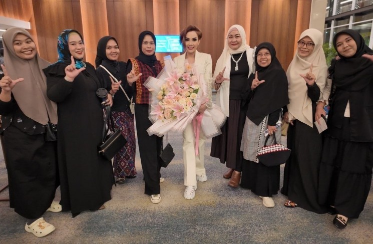 Ririn Rinura dan HIPKA Lampung. (ist)