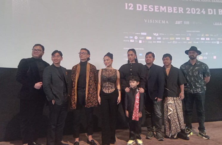Produser, Sutradara dan Para Pemain Film Hutang Nyawa. (ist)