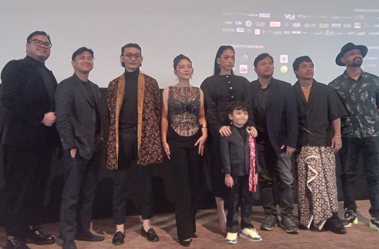 Produser, Sutradara dan Para Pemain Film Hutang Nyawa. (ist)