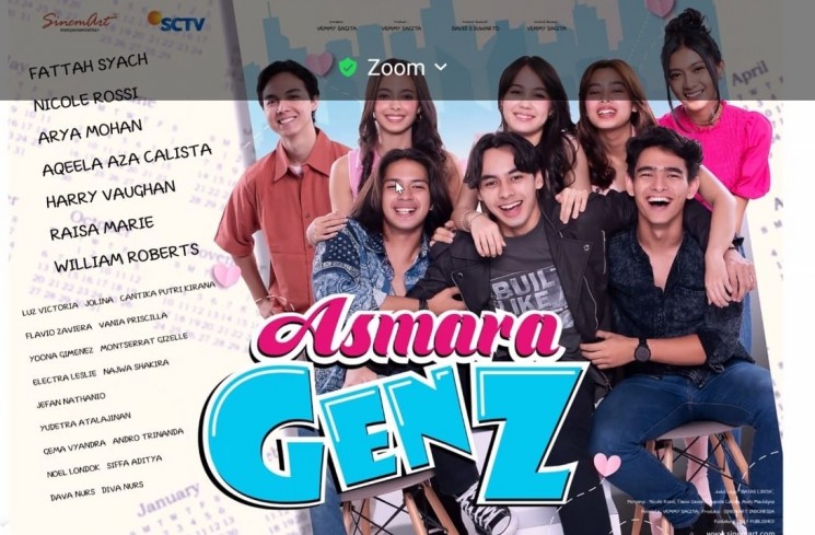 Para Pemain Sinetron 'Asmara Gen Z'. (ist)