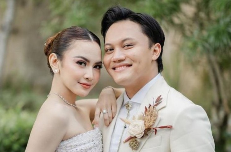 Mahalini dan Rizky Febian. (instagram/@mahaliniraharja)