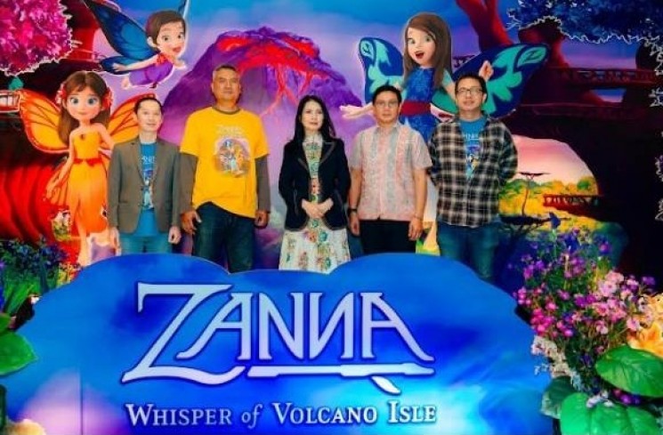Para Pengisi Suara Film Animasi 'ZANNA: Whisper of Volcano Isle'. (ist)