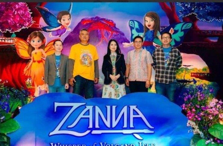 Para Pengisi Suara Film Animasi 'ZANNA: Whisper of Volcano Isle'. (ist)