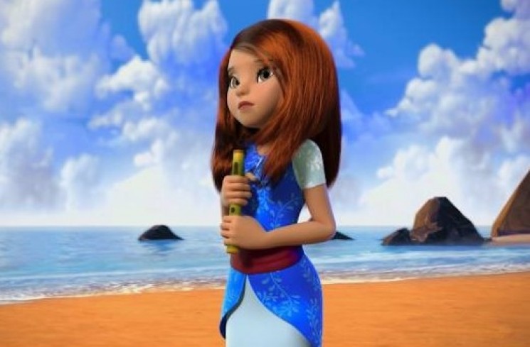 Adegan Film animasi 'Zanna: Whisper of Volcano Isle'. (ist)