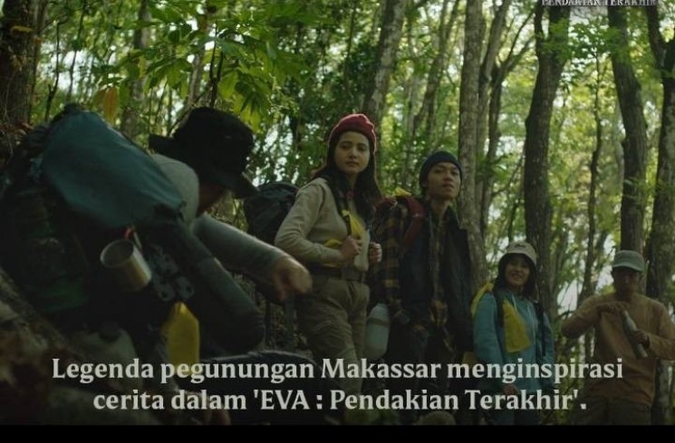 Adegan Film 'Eva Pendakian Terakhir'. (ist)