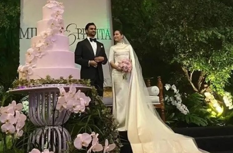 Pevita Pearce dengan Mirzan Meer. (ist)