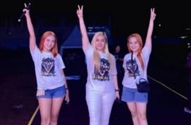 Para Personel '3 Srigala', Lia Ladysta, Rena Zahra, Nia Reza. (ist) 