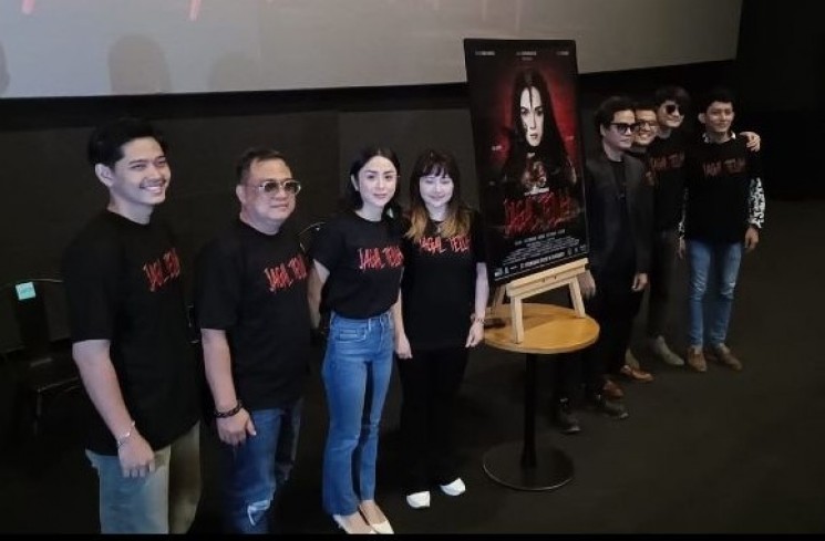 Selvy Kitty dan Para Pemain Film Jagal Teluh. (ist)