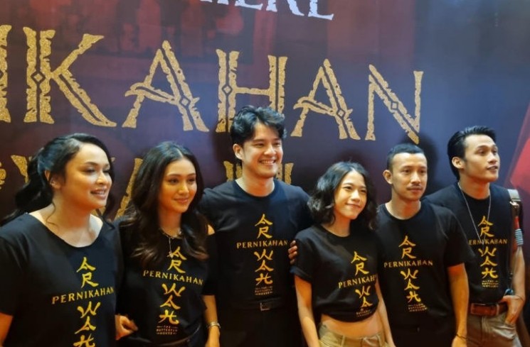 Para Pemain Film 'Pernikahan Arwah (The Butterfly House)'. (ist)