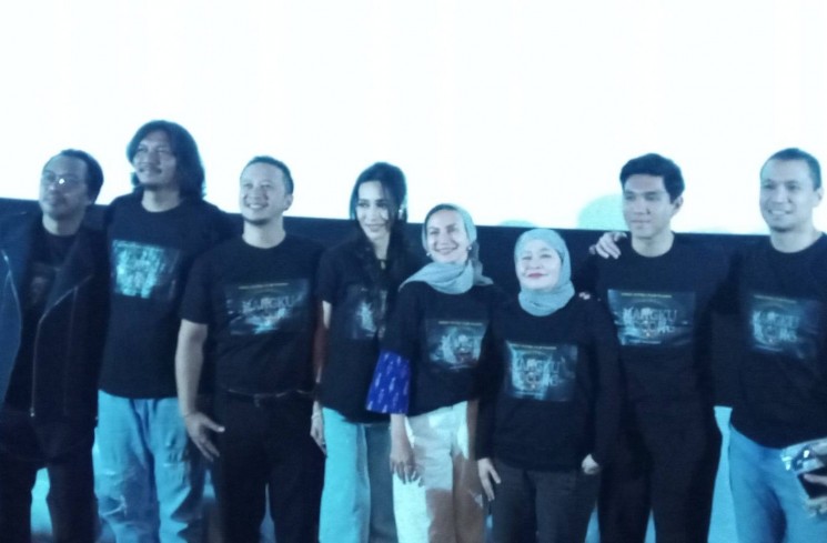 Samuel Rizal, Wanda Hamidah dan artis lainnya. (ist)