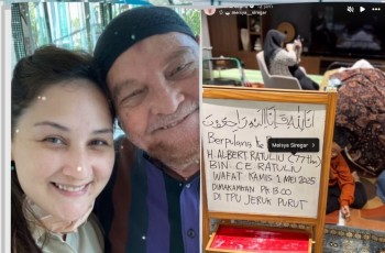 Duka Mendalam: Ayah Mona Ratuliu, Albert Ratuliu, Berpulang ke Rahmatullah