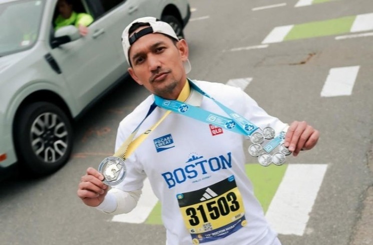 Ibnu Jamil Raih Penghargaan Six Star Medal World Marathon Majors, Bukti Konsistensi dan Semangat Tak Kenal Lelah
