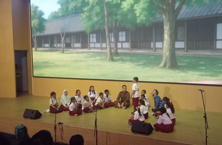 Drama Musikal Anak-anak Muara Bungin. (ist)