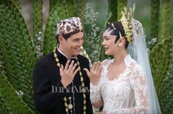 Romantis, Luna Maya dan Maxime Bouttier Resmi Menikah di Bali dengan Mas Kawin Unik