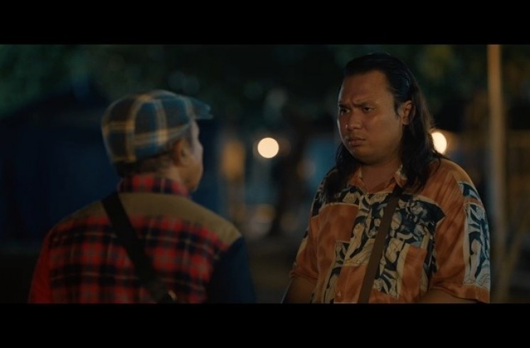 Keanu Angelo bertransformasi jadi Wawan di film Mendadak Dangdut. (istimewa)