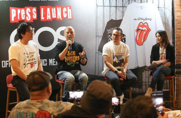 Rolling Stones dan Sex Pistols Hadir di Indonesia Melalui Merchandise Resmi. (istimewa)