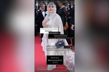 Syahrini Kembali Mencuri Perhatian, Tampil Memesona di Karpet Merah Cannes 2025