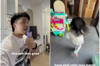 Aksi Kocak Atta Halilintar, Laporkan Putrinya Ameena ke Dedi Mulyadi Gara-Gara Tak Mau Mandi