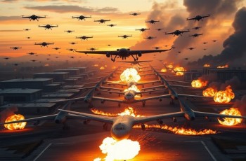 Hujan Drone Ukraina Lumat Markas Jet Bomber Rusia: Simak Fakta Serangan yang Memicu Guncangan Moskow