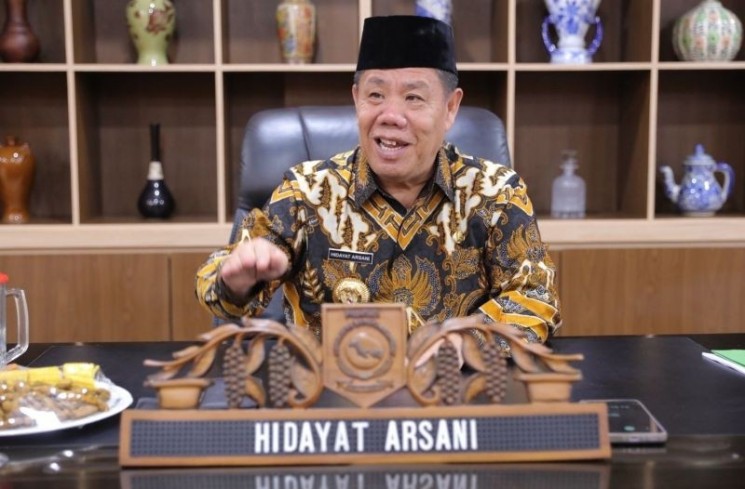 Gubernur Kepulauan Bangka Belitung Hidayat Arsani (ANTARA/HO-Diskominfo Babel)

