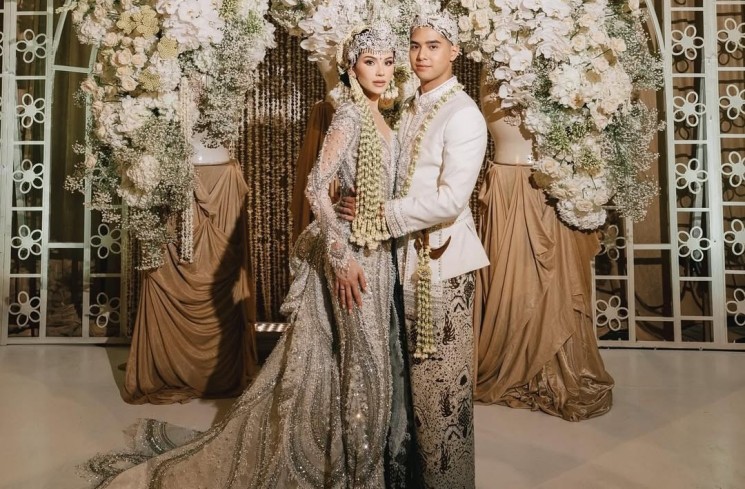 Pernikahan Al Ghazali & Alyssa Daguise. (ist)