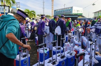 Lebih dari 2.300 Jamaah Haji Lampung Telah Tiba di Tanah Air, 12 Meninggal Dunia di Arab Saudi