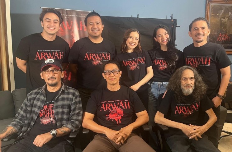 Para Pemain Film 'Arwah'. (ist)