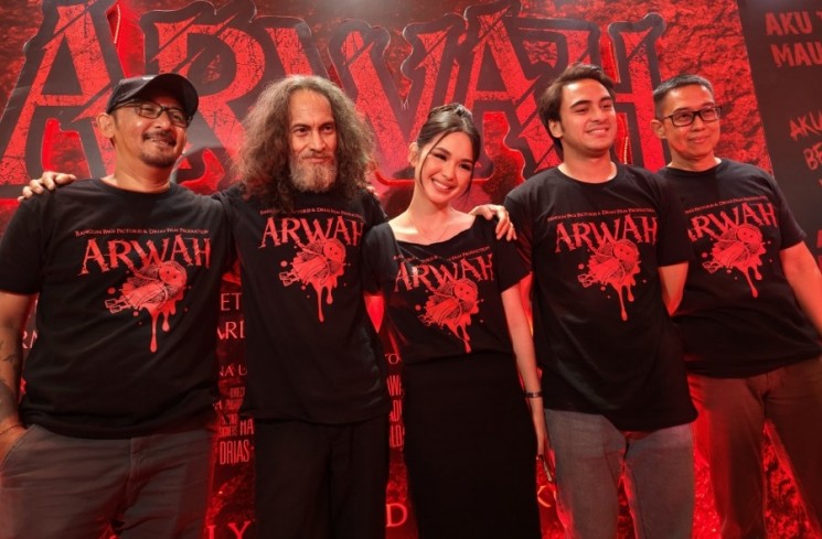 Para Pemain Film 'Arwah'. (ist)