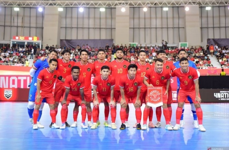 Timnas futsal putra Indonesia (ANTARA/RAUF ADIPATI)
