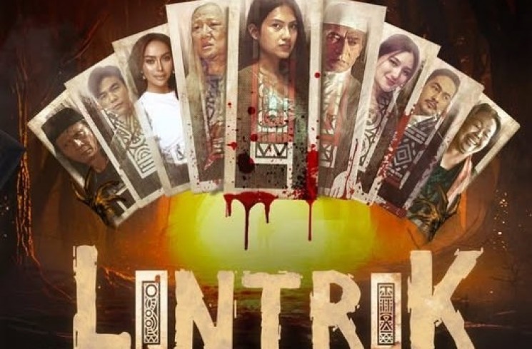 Karina Icha dan para pemain film 'Lintrik'. (ist)