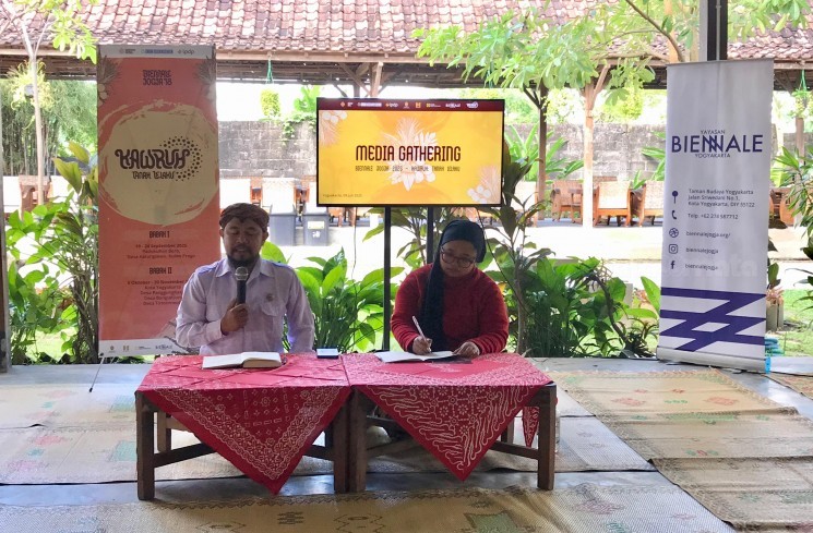 Biennale Jogja 2025 Usung Tema "KAWRUH: Tanah Lelaku", Tantang Makna Baru dalam Berkumpul. [Matamata]