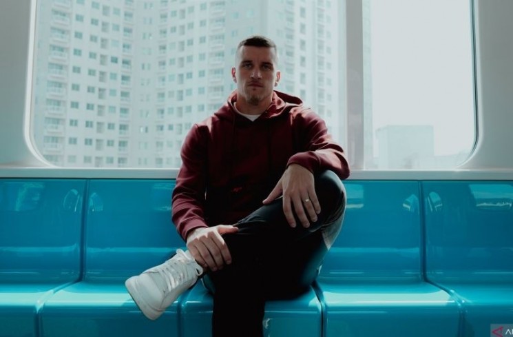 Pemain baru Persija Jakarta, Fabio Calonego (ANTARA/HO/PERSIJA JAKARTA)