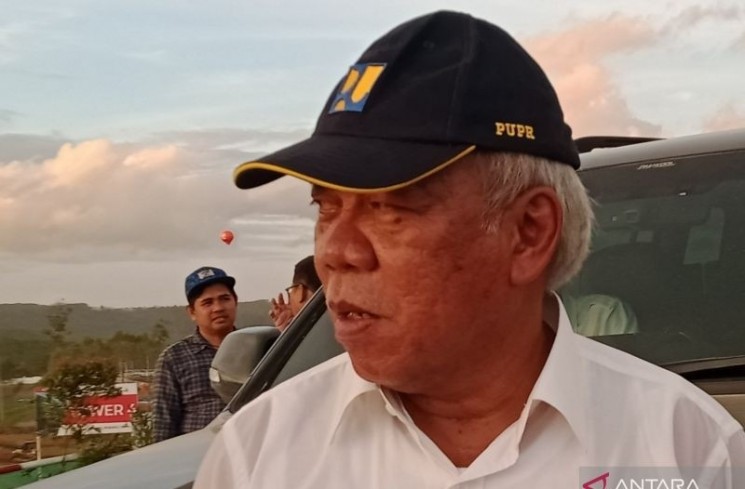 Kepala Otorita IKN Basuki Hadimuljono. ANTARA/Nyaman Bagus Purwaniawan

