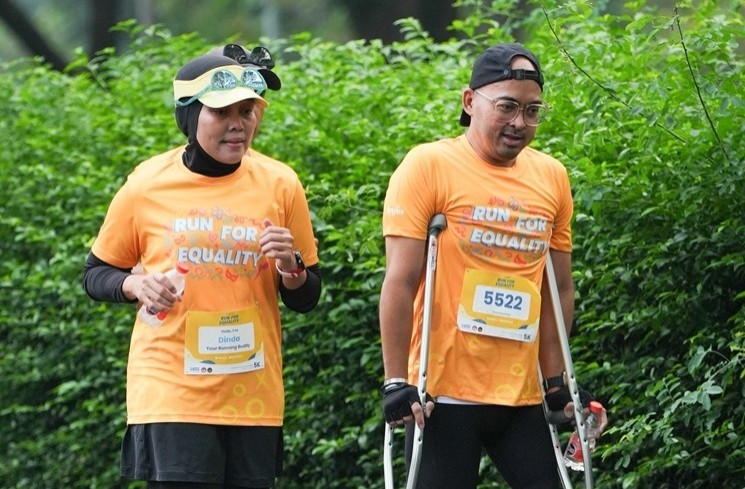Run for Equality 2025 Jakarta: Lari untuk Kesetaraan, Ribuan Orang Dukung Hak Penyandang Disabilitas. [istimewa]