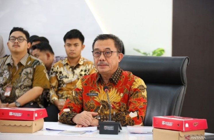 Kepala Badan Strategi Kebijakan Dalam Negeri (BSKDN) Kementerian Dalam Negeri (Kemendagri) Yusharto Huntoyungo. ANTARA/HO-Kemendagri.
