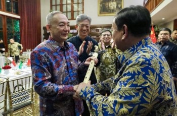 Prabowo Sambut Jenderal China Bahas Kerja Sama Militer dan Alih Teknologi